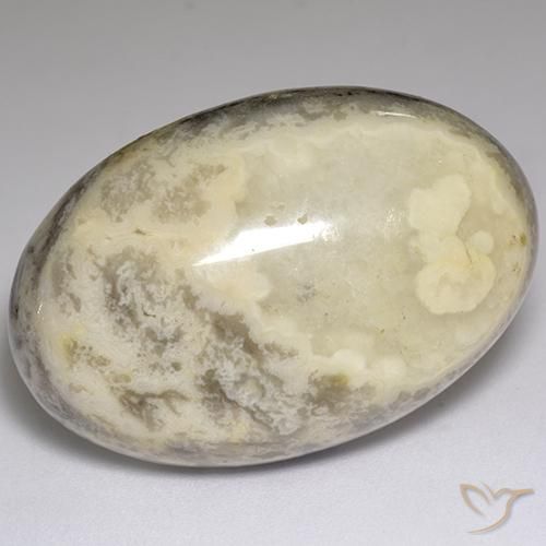 Jaspe Multicolore naturelle ovale, 62.11 ct, Opaque