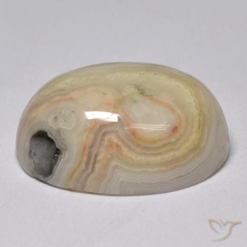 Jaspe Multicolore naturelle ovale, 19.80 ct, Opaque