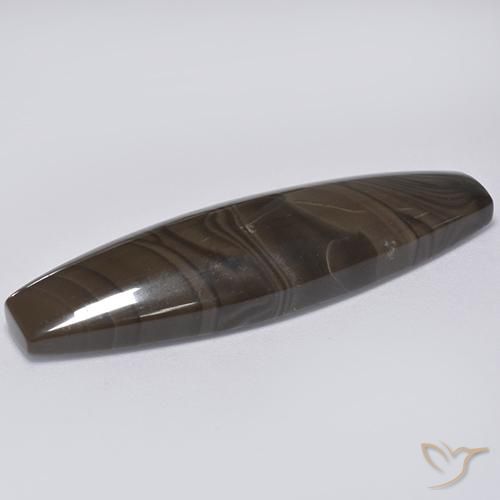 Jaspe Brun chocolat naturelle Fantaisie, 22.61 ct, Opaque