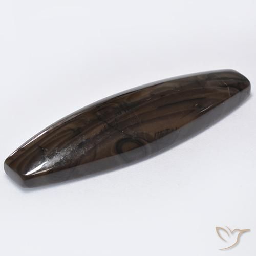 Jaspe Brun chocolat naturelle Fantaisie, 21.33 ct, Opaque