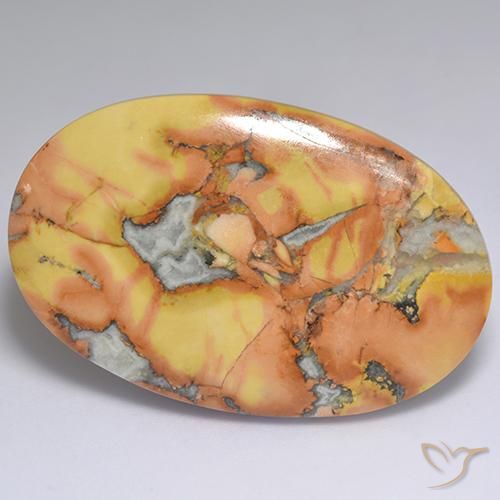 Jaspe Multicolore naturelle ovale, 57.58 ct, Opaque