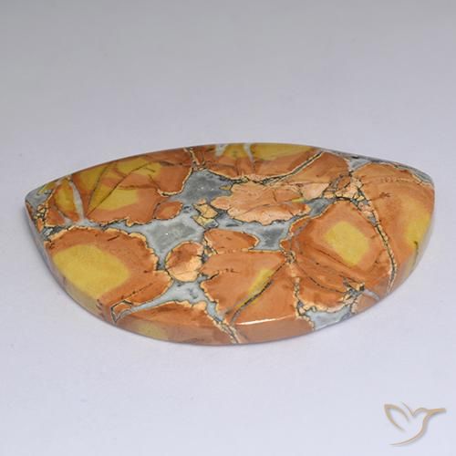Jaspe Multicolore naturelle Fantaisie, 70.42 ct, Opaque