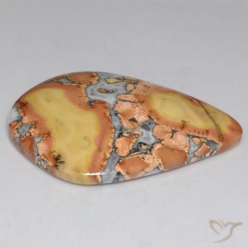 Jaspe Multicolore naturelle Fantaisie, 47.77 ct, Opaque