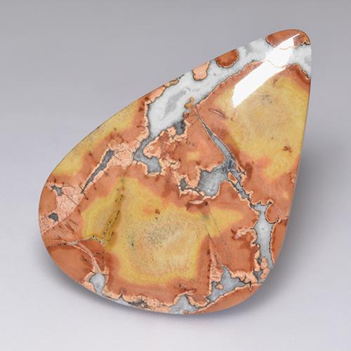 Jaspe Multicolore naturelle Forme fantaisie, 41.91 ct, Opaque