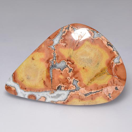 Jaspe Multicolore naturelle Forme fantaisie, 41.91 ct, Opaque