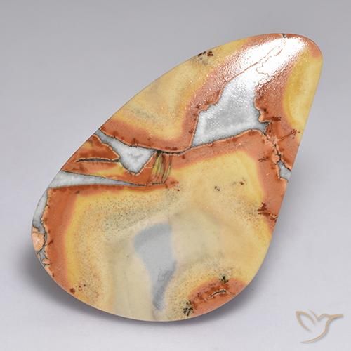 35.36ct Naturel Multicolore Jaspe, Fantaisie, Opaque