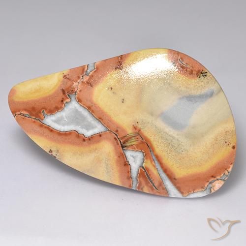 Jaspe Multicolore naturelle Fantaisie, 35.36 ct, Opaque