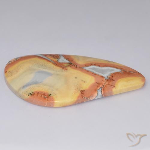 Jaspe Multicolore naturelle Fantaisie, 35.36 ct, Opaque