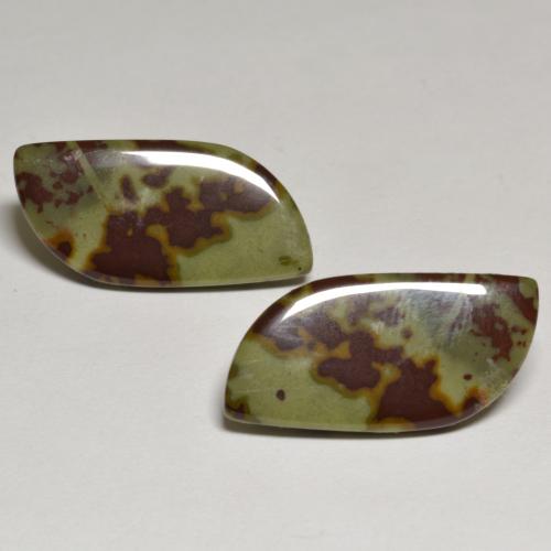 Achetez naturel 16,50ct multicolore jaspe gems, forme fantaisie, en provenance indonésie chez gemselect. en stock, livraison internationale!