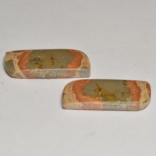 Achetez naturel 19,13ct multicolore jaspe gems, forme fantaisie, en provenance indonésie chez gemselect. en stock, livraison internationale!