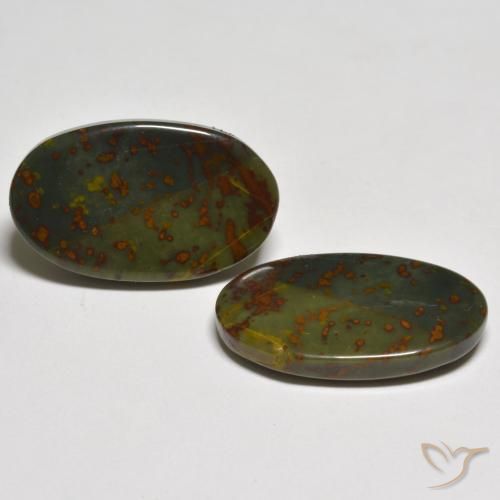 Shop natural 18.15ct Multicolore Jaspe gems, ovale, from Indonésie at GemSelect. In stock, global shipping!