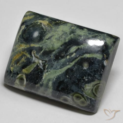 50.87ct Naturel Multicolore Jaspe, Baquette, Opaque