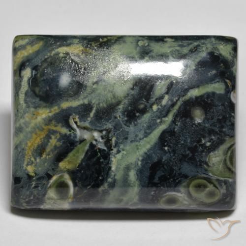 Jaspe Multicolore naturelle Baquette, 50.87 ct, Opaque
