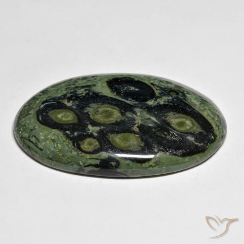 Jaspe Multicolore naturelle ovale, 46.73 ct, Opaque