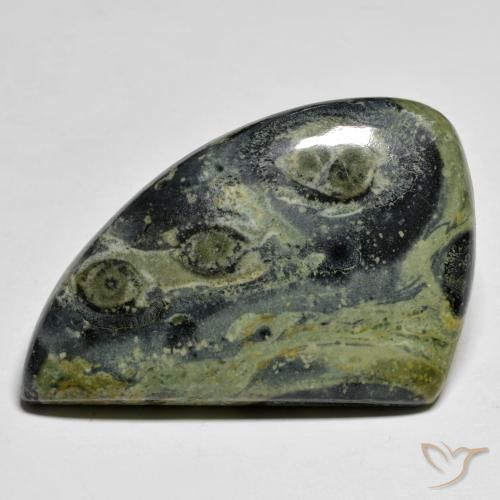 Jaspe Multicolore naturelle Fantaisie, 49.65 ct, Opaque