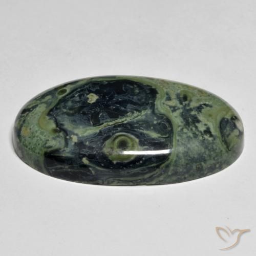 Jaspe Multicolore naturelle ovale, 33.58 ct, Opaque