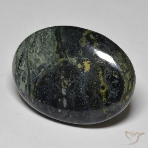 Jaspe Multicolore naturelle ovale, 34.00 ct, Opaque