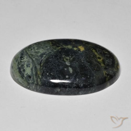 Jaspe Multicolore naturelle ovale, 34.00 ct, Opaque