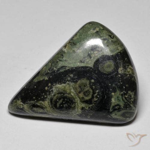 35.75ct Naturel Multicolore Jaspe, En forme de poire, Opaque