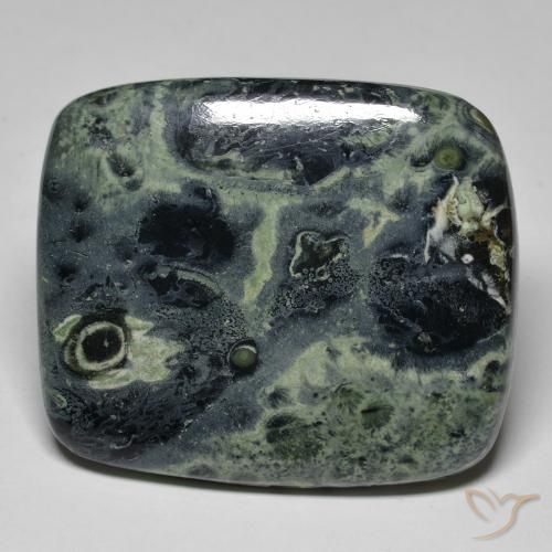 Jaspe Multicolore naturelle Coussin, 35.95 ct, Opaque