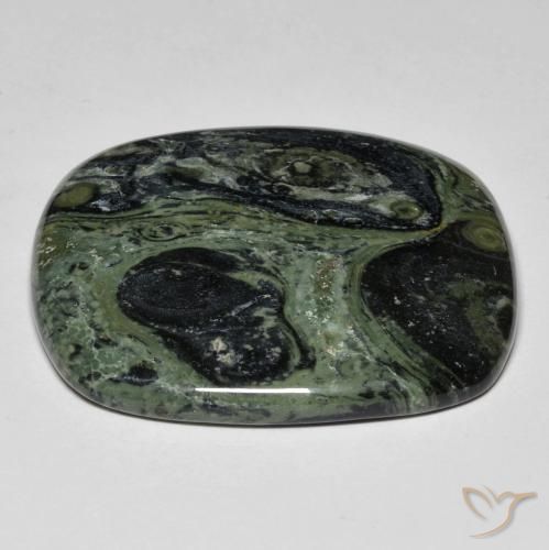 Jaspe Multicolore naturelle Coussin, 39.04 ct, Opaque