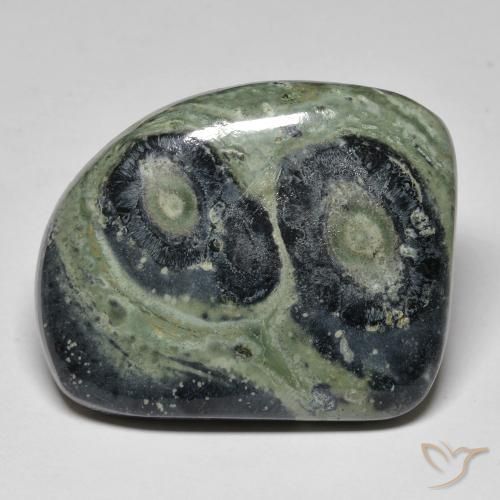38.02ct Naturel Multicolore Jaspe, Fantaisie, Opaque, Photo A