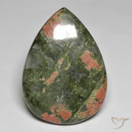 Jaspe Multicolore naturelle En forme de poire, 56.12 ct, Opaque