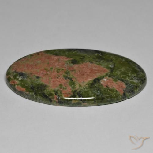 Jaspe Multicolore naturelle ovale, 64.77 ct, Opaque