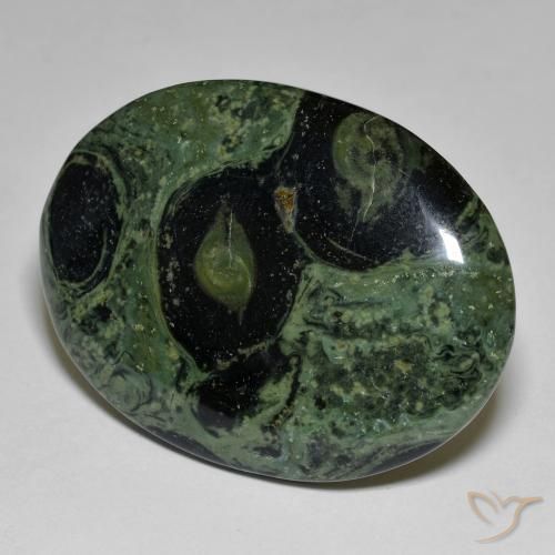 41.84ct Naturel Multicolore Jaspe, ovale, Opaque