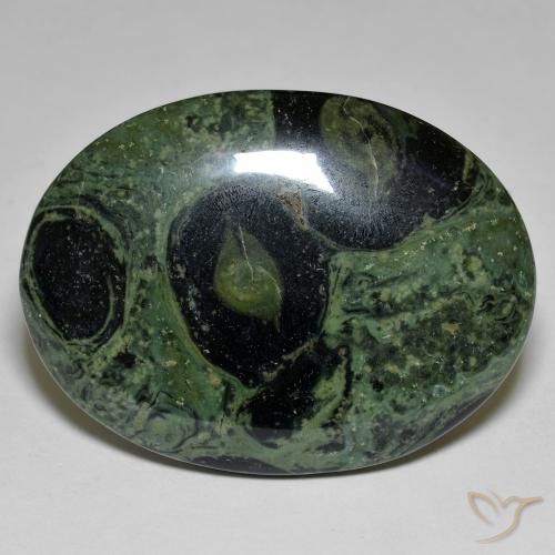 Jaspe Multicolore naturelle ovale, 41.84 ct, Opaque