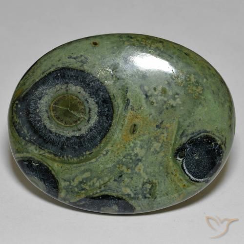 63.65ct Naturel Multicolore Jaspe, ovale, Opaque