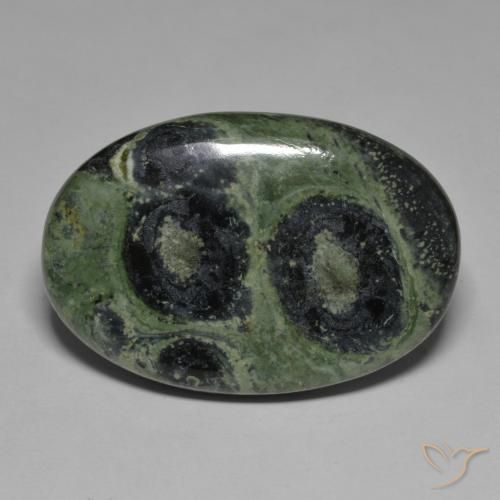 59.63ct Naturel Multicolore Jaspe, ovale, Opaque