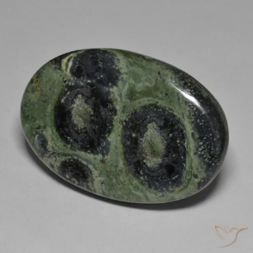 Jaspe Multicolore naturelle ovale, 59.63 ct, Opaque
