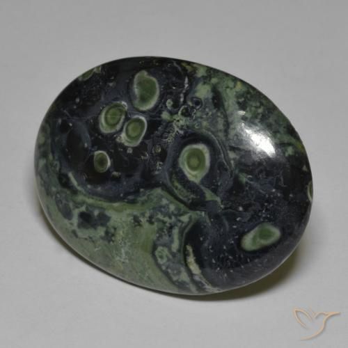 36.38ct Naturel Multicolore Jaspe, ovale, Opaque