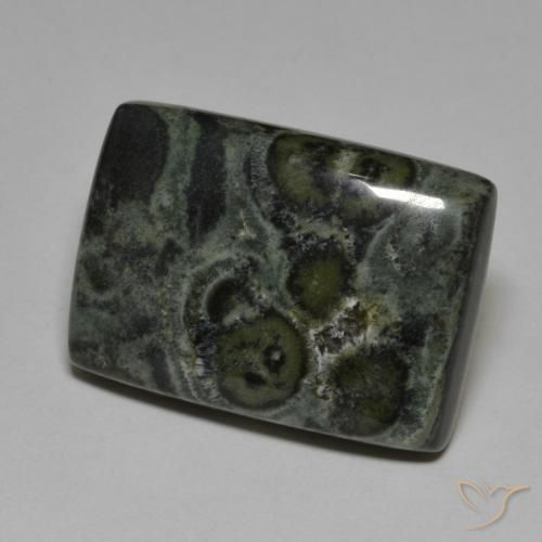 31.93ct Naturel Multicolore Jaspe, Baquette, Opaque