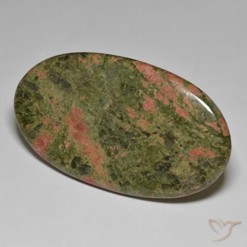 92.02ct Naturel Multicolore Jaspe, ovale, Opaque