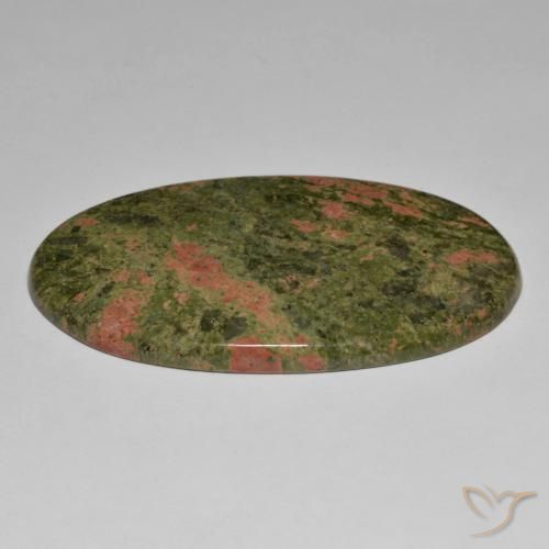 Jaspe Multicolore naturelle ovale, 92.02 ct, Opaque