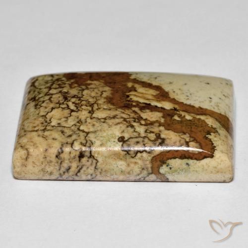 Jaspe Multicolore naturelle Baquette, 38.31 ct, Opaque