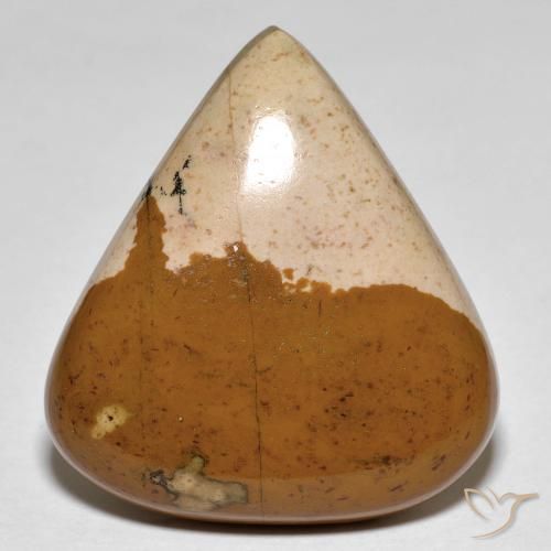 28.97ct Naturel Multicolore Jaspe, En forme de poire, Opaque