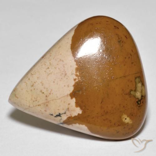 Jaspe Multicolore naturelle En forme de poire, 28.97 ct, Opaque