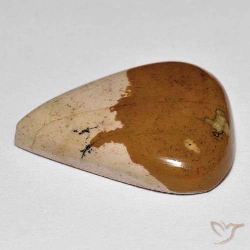 Jaspe Multicolore naturelle En forme de poire, 28.97 ct, Opaque