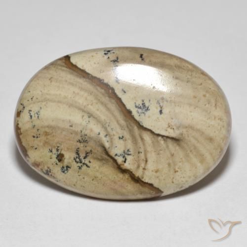 Jaspe Multicolore naturelle ovale, 23.20 ct, Opaque