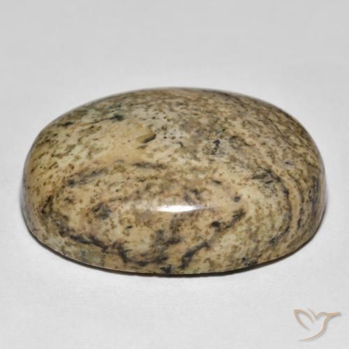 Jaspe Multicolore naturelle ovale, 42.34 ct, Opaque