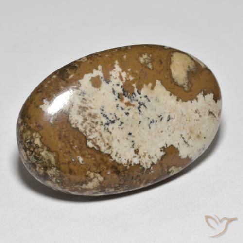 34.78ct Naturel Multicolore Jaspe, ovale, Opaque