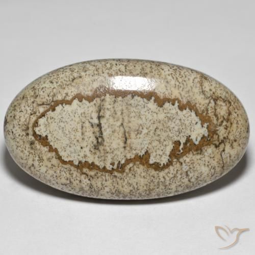 Jaspe Multicolore naturelle ovale, 50.64 ct, Opaque