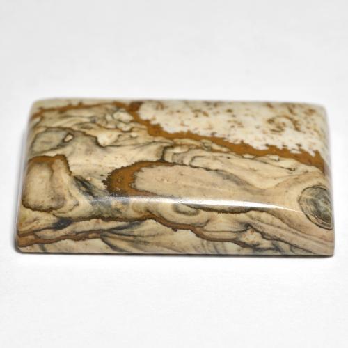 Jaspe Multicolore naturelle Baquette, 29.08 ct, Opaque