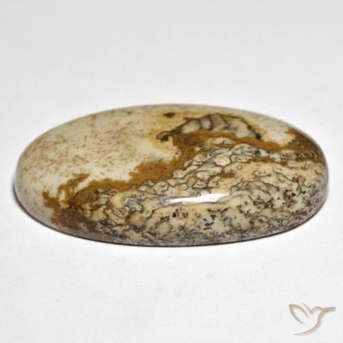 Jaspe Multicolore naturelle ovale, 29.80 ct, Opaque