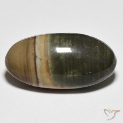 13.77ct Naturel Multicolore Jaspe, ovale, Opaque