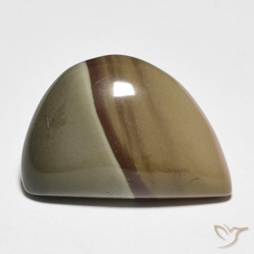 11.50ct Naturel Multicolore Jaspe, Fantaisie, Opaque