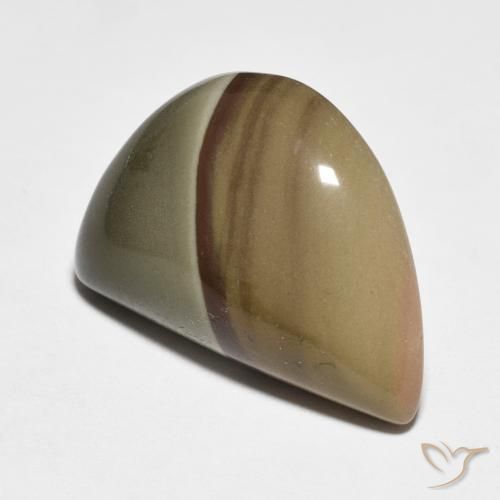 Jaspe Multicolore naturelle Fantaisie, 11.50 ct, Opaque